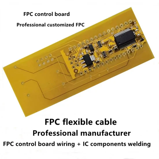 PCB flessibile ISO 9001 per circuito flessibile con circuito integrato scheda LCD